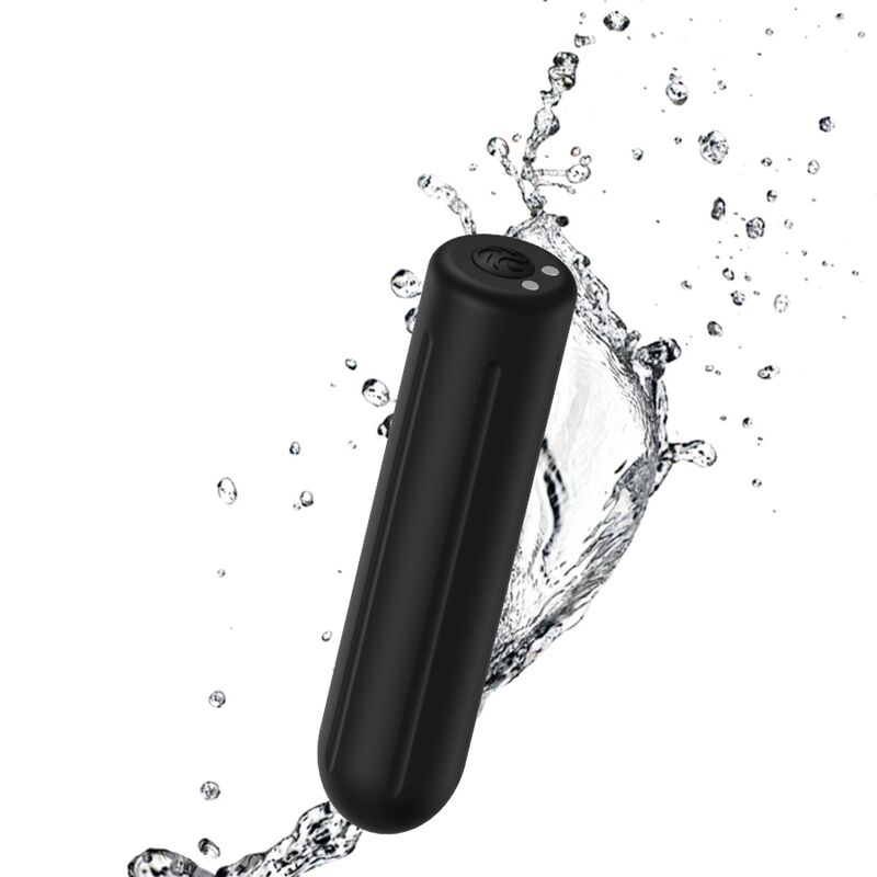 BULLET VIBRATOR WARHEAD BLACK 2 CM x 8.8 CM