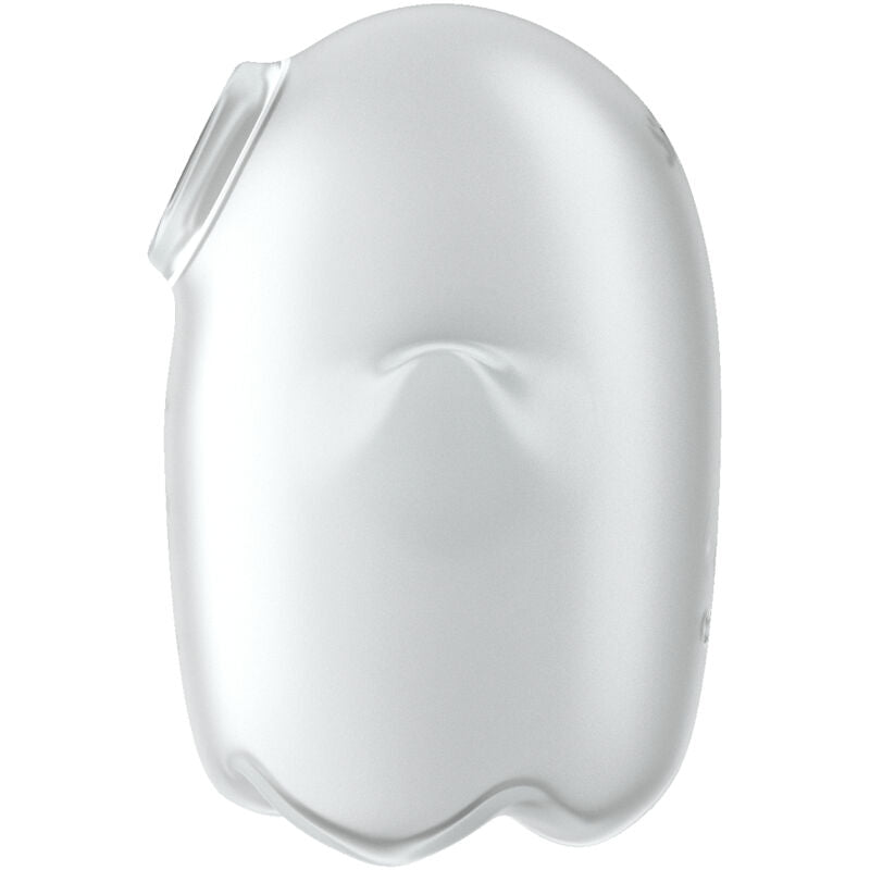 SATISFYER - VIBRADOR AMARILLO Y PULSADOR DE AIRE FANTASMA BRILLANTE