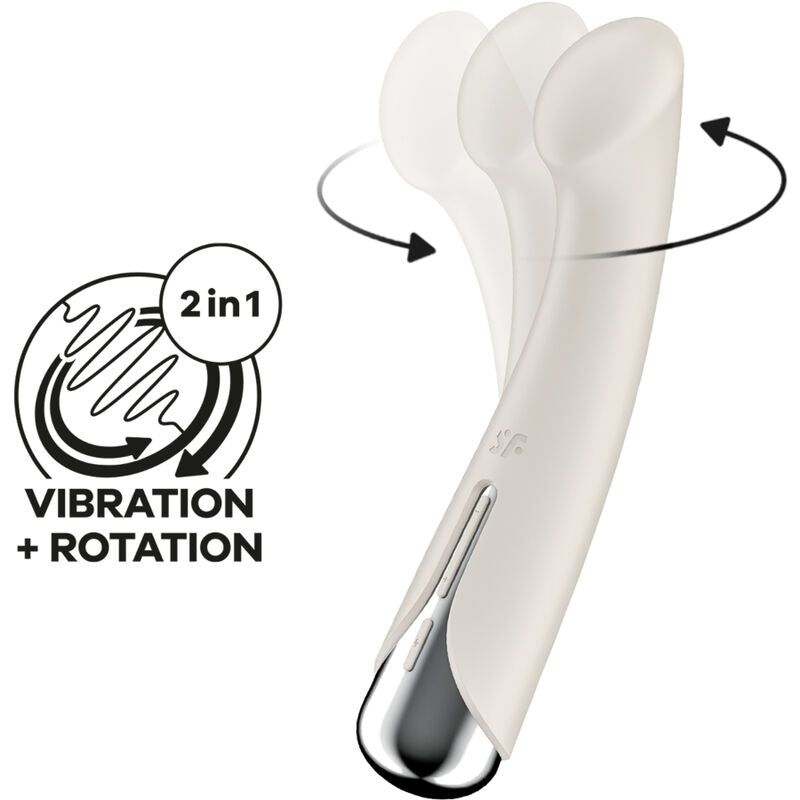 SATISFYER - SPINNING G-SPORT 1 RED ROTATOR VIBRATOR