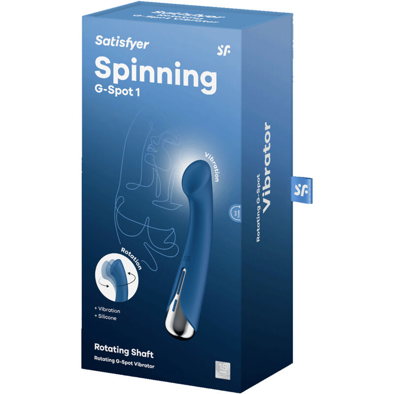 SATISFYER - SPINNING G-SPORT 1 RED ROTATOR VIBRATOR
