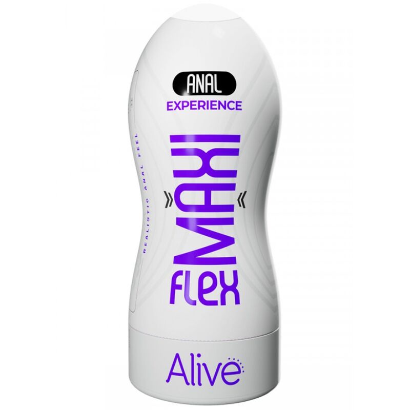 ALIVE - MASTURBADOR ANAL MASCULINO MAXI FLEX TALLA L