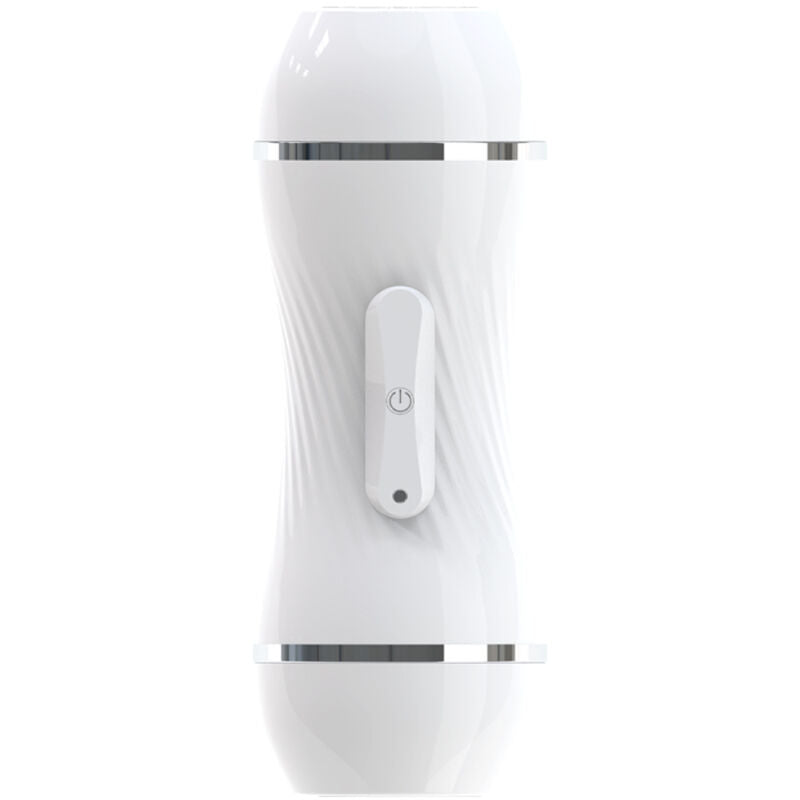 ARMONY - MASTURBADOR DOBLE VIBRADOR VAGINA Y BOCA BLANCO