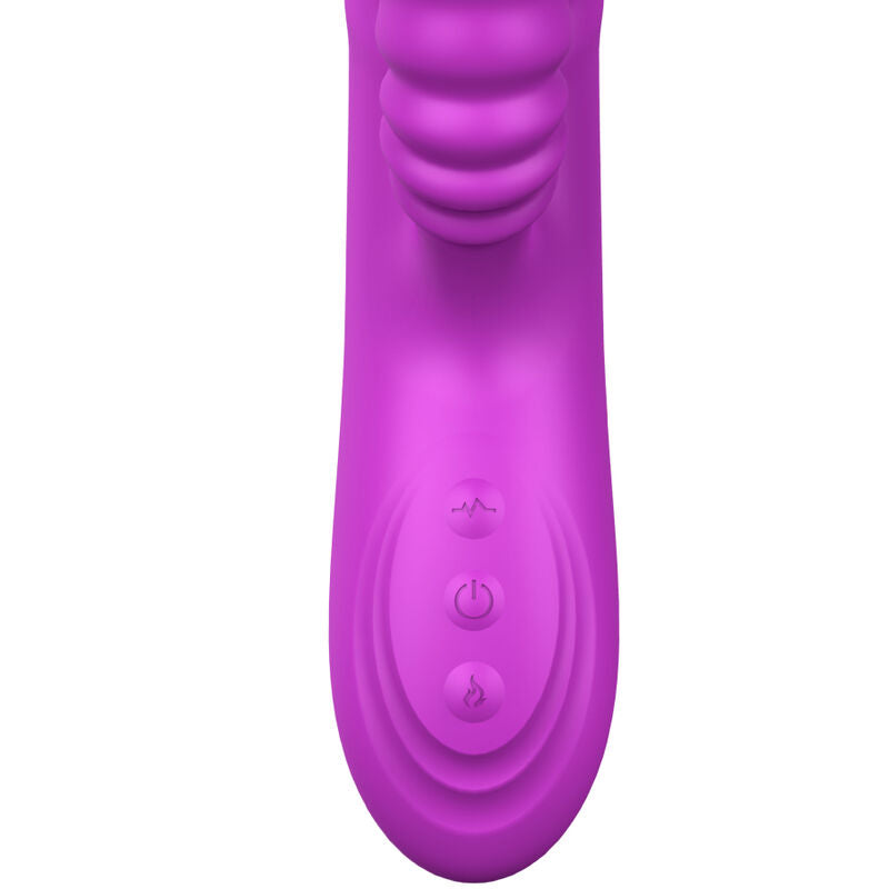 ARMONY - ANGELIA VIBRADOR MULTIFUNCIÓN CON LENGUA ESTIMULANTE, EFECTO CALOR VIOLETA