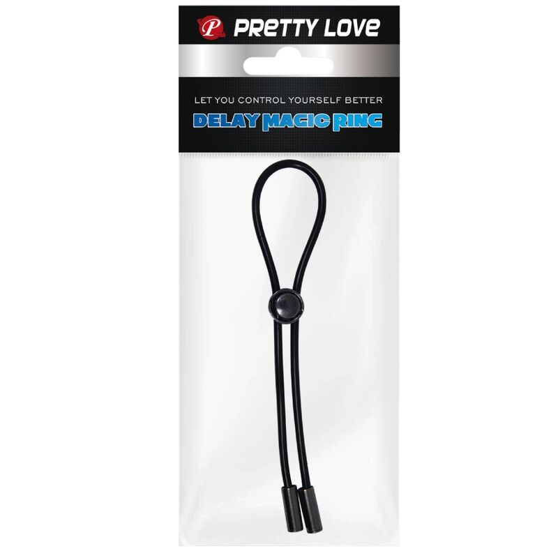 PRETTY LOVE - ANILLO PARA EL PENE CON CADENA Y TESTÍCULOS