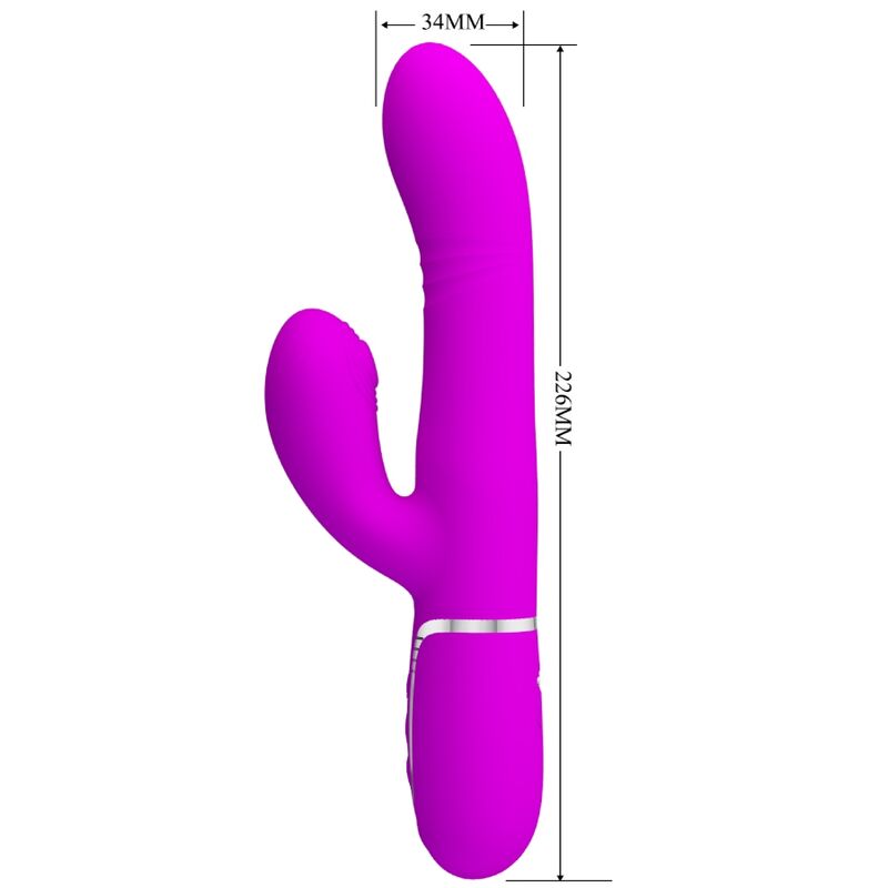 PRETTY LOVE - FUCHSIA G-SPOT MULTIFUNCTION VIBRATOR