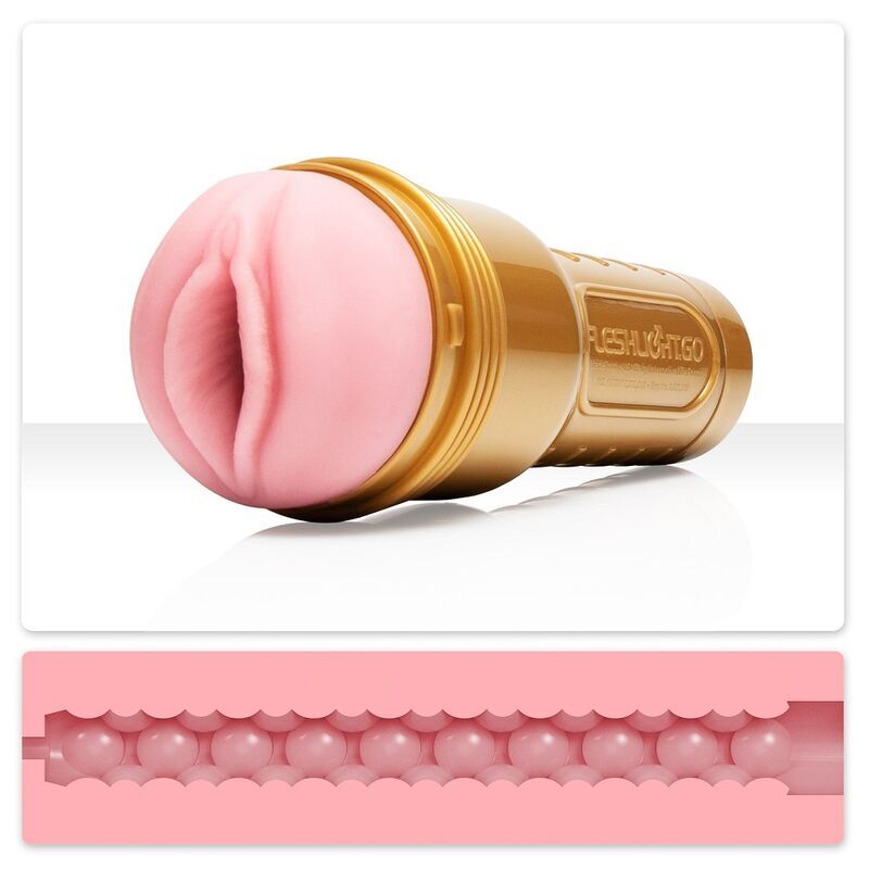 FLESHLIGHT - STAMINA GO LADY TRAINING UNIT + LANZAMIENTO UNIVERSAL + LUBRICANTE AQUA QUALITY 50 ML