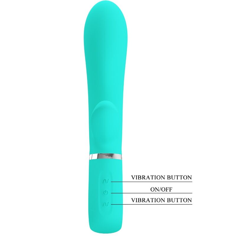 PRETTY LOVE - THOMAS AQUA VERDE G-SPOT MULTI-FUNCTION VIBRATOR