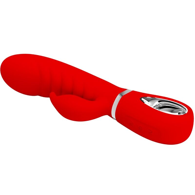 PRETTY LOVE - PRESCOTT MULTIFUNCTION G-SPOT RED VIBRATOR