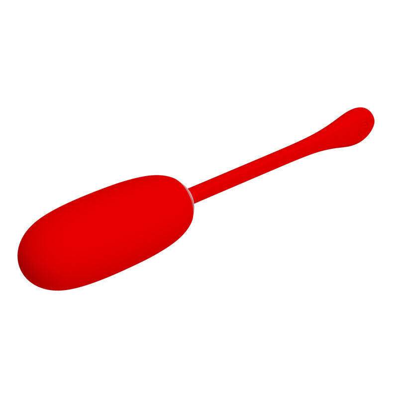 PRETTY LOVE - HUEVO VIBRADOR RECARGABLE Y A PRUEBA DE AGUA JULIUS ROJO