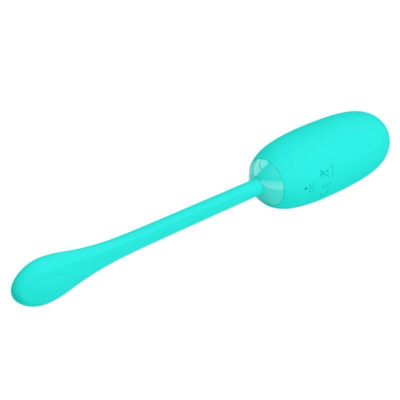 PRETTY LOVE - HUEVO VIBRADOR RECARGABLE Y A PRUEBA DE AGUA JULIUS AQUA GREEN