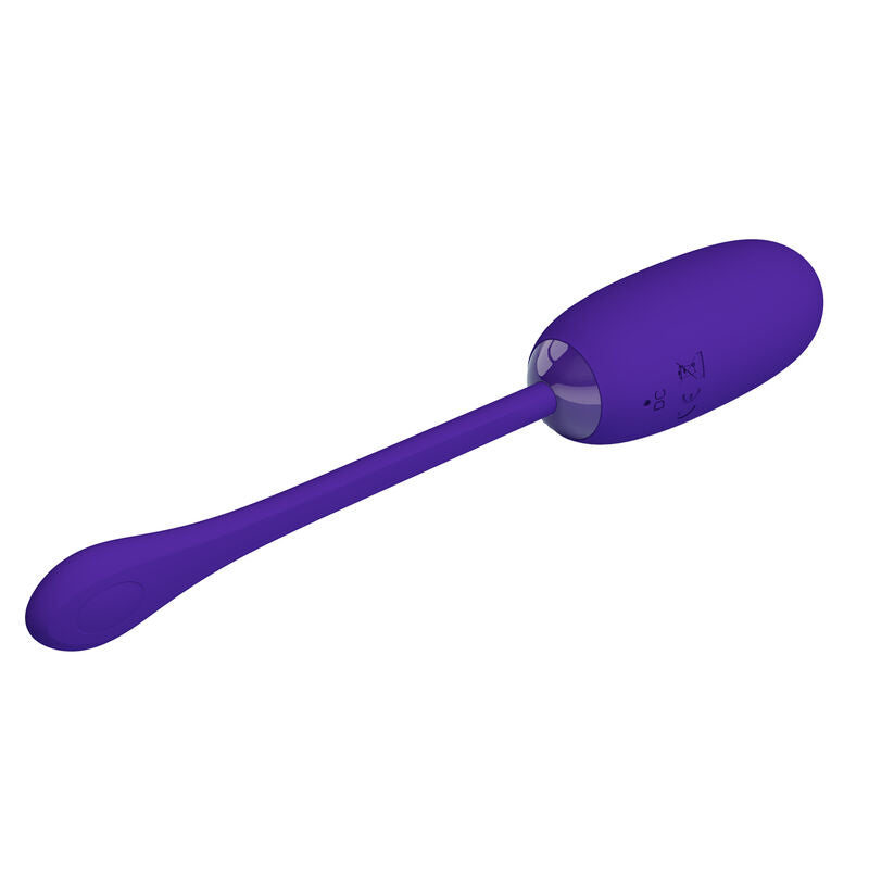 PRETTY LOVE - HUEVO VIBRADOR RECARGABLE IMPERMEABLE JULIUS PURPLE