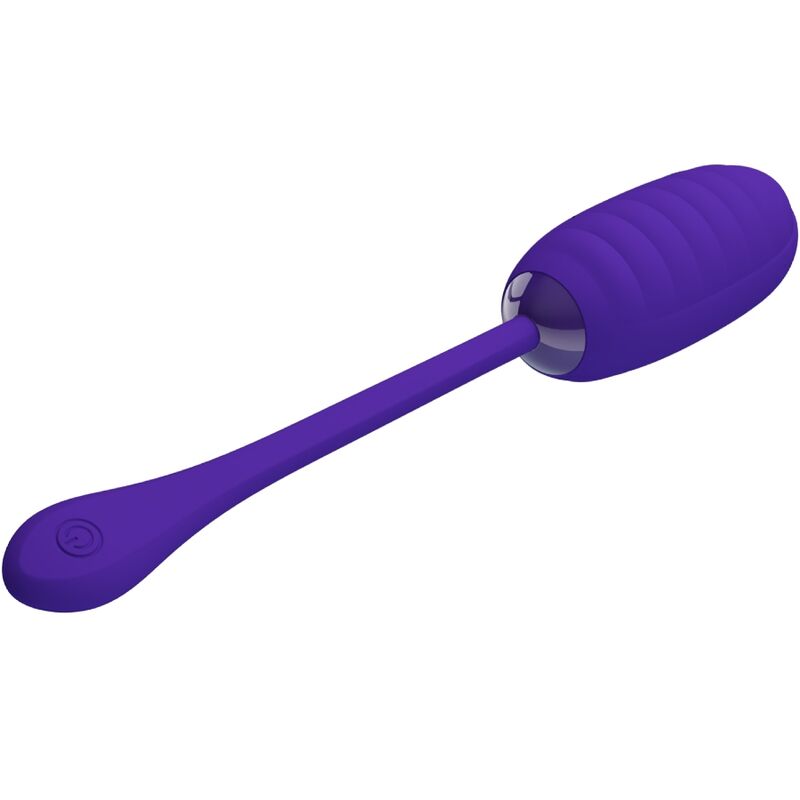 PRETTY LOVE - HUEVO VIBRADOR RECARGABLE PÚRPURA KIRK