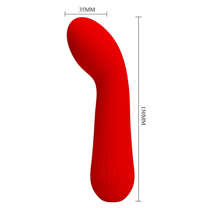 PRETTY LOVE - RED FAUN RECHARGEABLE VIBRATOR