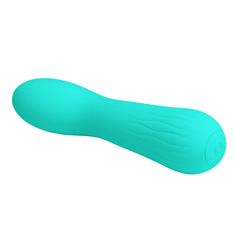 PRETTY LOVE - VIBRADOR RECARGABLE FAUN AQUA GREEN