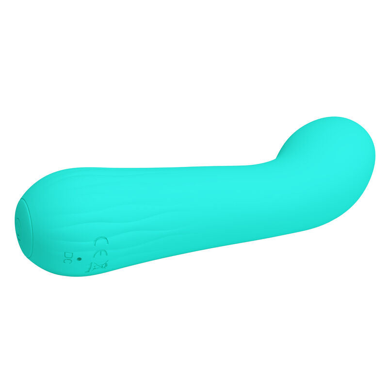 PRETTY LOVE - VIBRADOR RECARGABLE FAUN AQUA GREEN