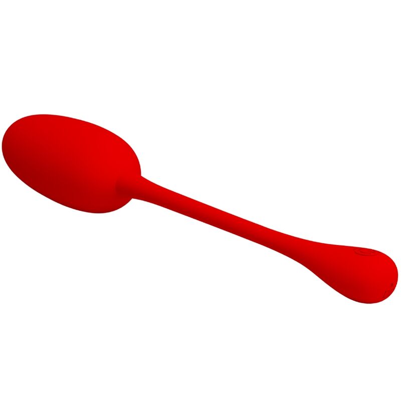 PRETTY LOVE - HUEVO VIBRADOR KNUCKER RECARGABLE ROJO