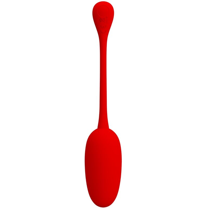 PRETTY LOVE - HUEVO VIBRADOR KNUCKER RECARGABLE ROJO