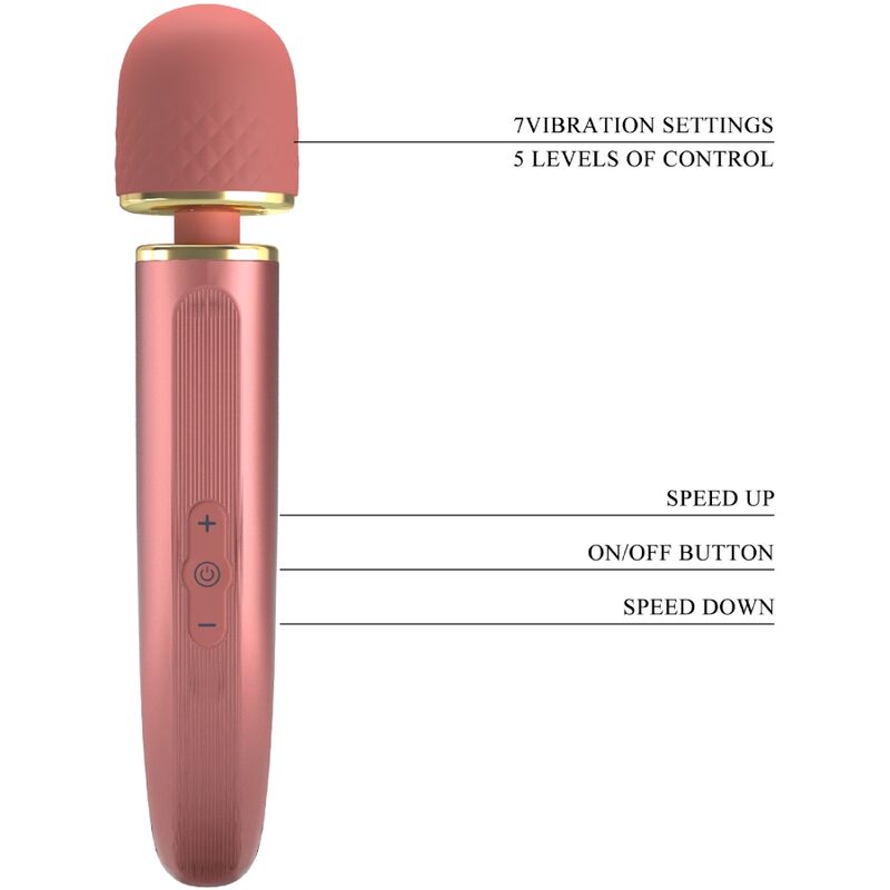 PRETTY LOVE - MASSAGER 7 PINK VIBRATION MODES