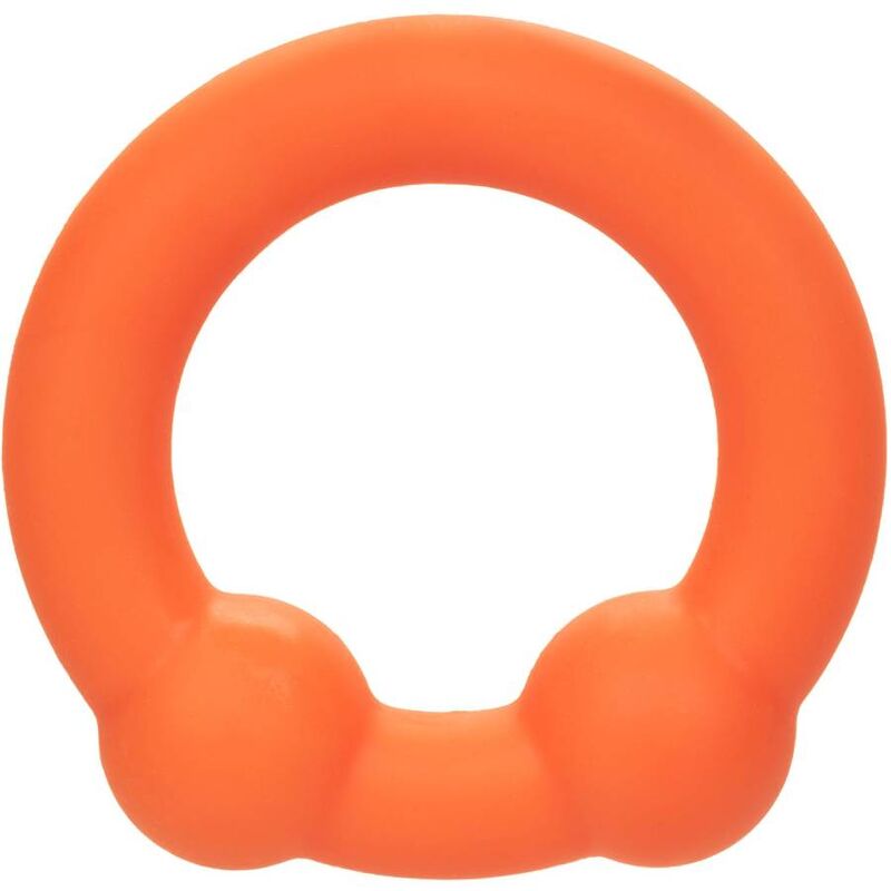 CALEXOTICS - ANILLO DOBLE BOLA ALPHA NARANJA