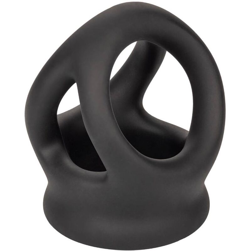 CALEXOTICS - ANILLO DOBLE JAULA ALPHA NEGRO