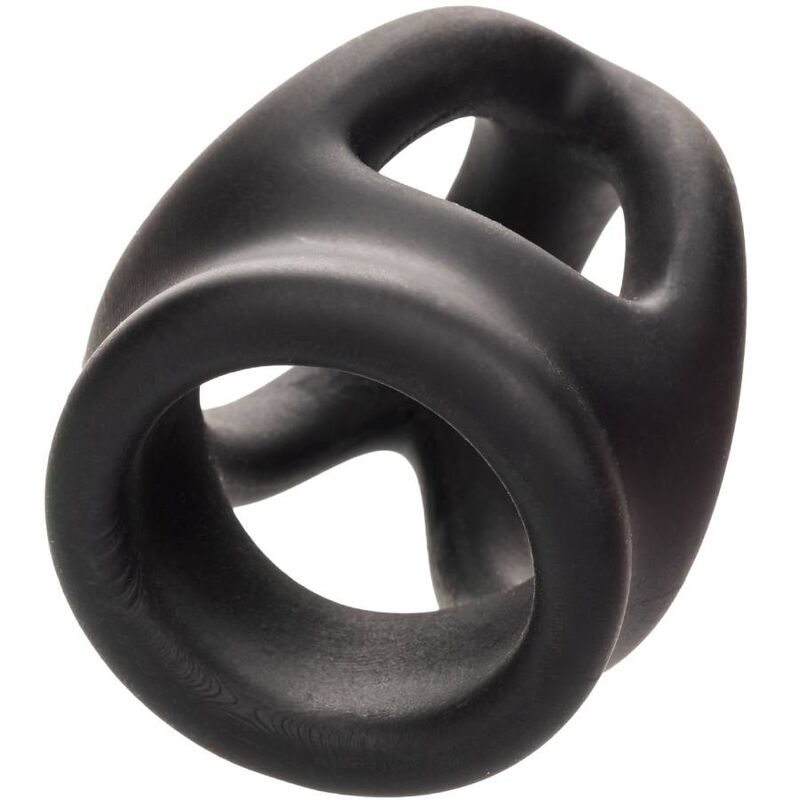 CALEXOTICS - ANILLO DOBLE JAULA ALPHA NEGRO