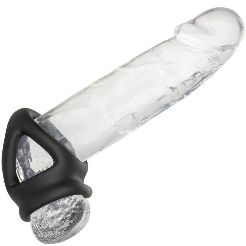 CALEXOTICS - ANILLO DOBLE JAULA ALPHA NEGRO