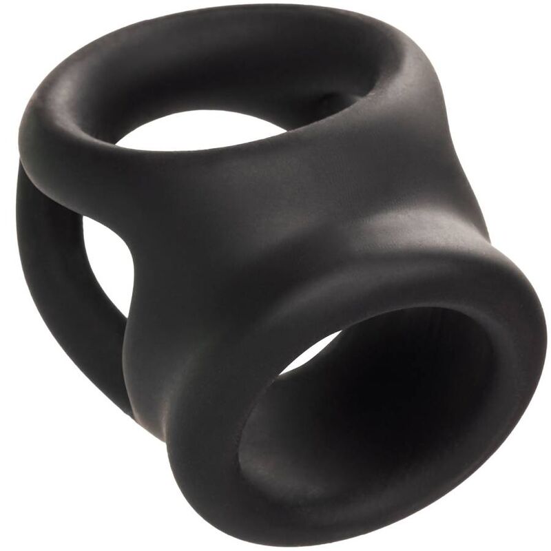 CALEXOTICS - ANILLO DOBLE JAULA ALPHA NEGRO