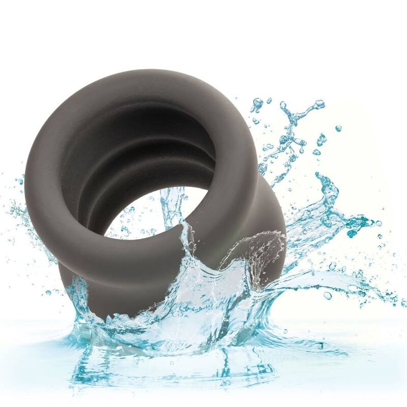 CALEXOTICS - ANILLO ESTIRADOR DE ESCROTO ALPHA BLACK