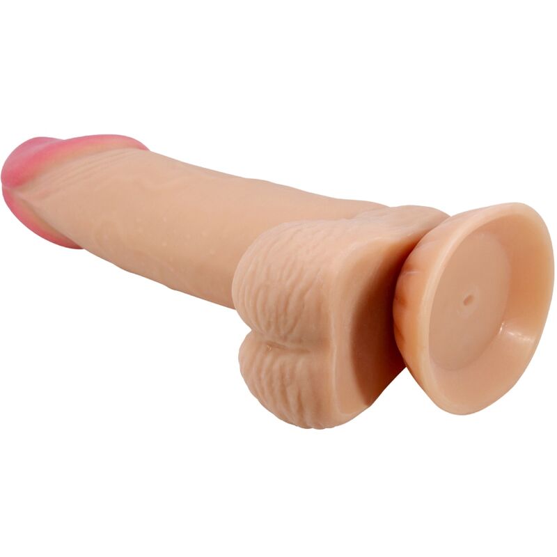 PRETTY LOVE - DILDO REALISTA SERIE SLIDING SKIN CON VENTOSA DESLIZANTE SKIN 19,4 CM