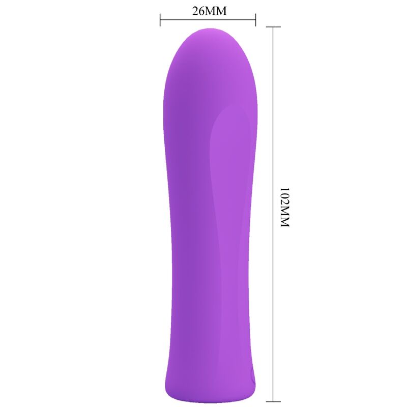 VIBRADOR ALFREDA SUPER POWER AQUA PURPLE