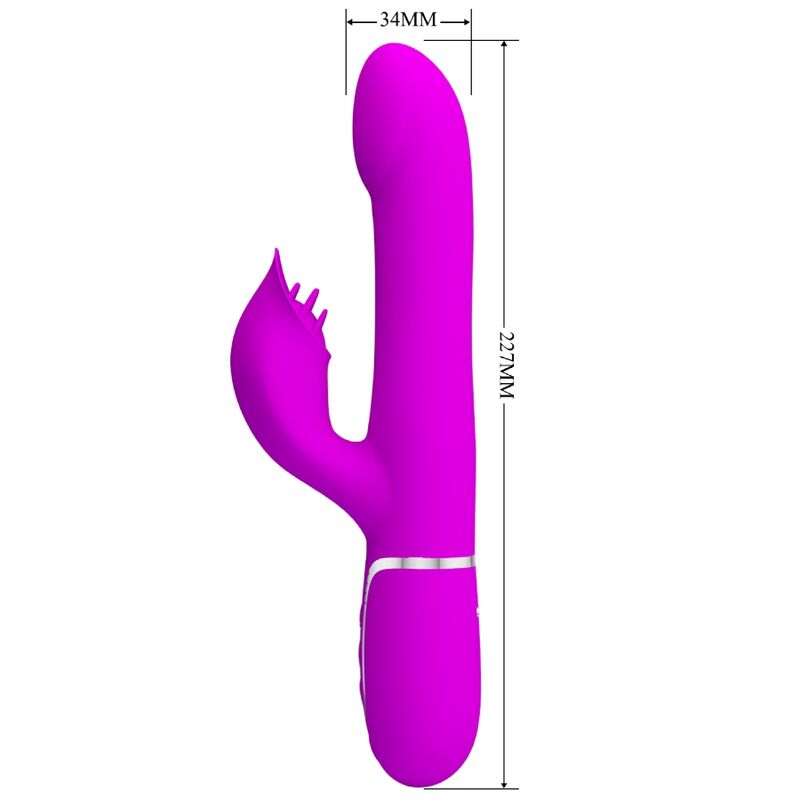 PRETTY LOVE - VIBRADOR CONEJO PERLA VIOLETA