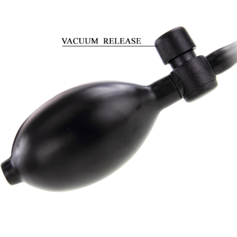 BAILE - DILDO INFLABLE REALISTA CON VENTOSA 15 CM