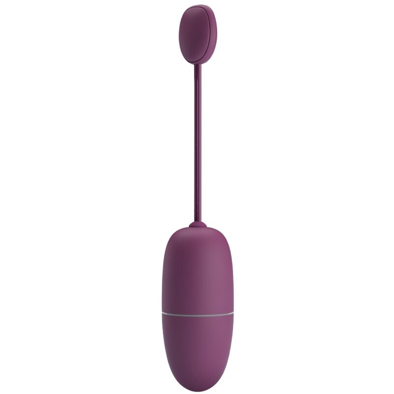 PRETTY LOVE - HUEVO VIBRADOR NINFA CONTROLADO POR APLICACIÓN PÚRPURA