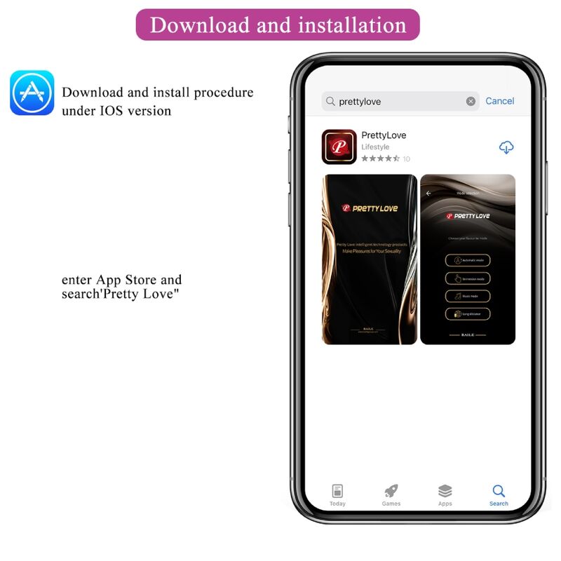 PRETTY LOVE - BAIRD G-SPOT 12 VIBRACIONES RECARGABLE PÚRPURA APP