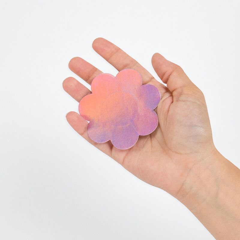 JUEGO SECRETO - ¡PECHOS WOW! CUBIERTAS PARA BOQUILLAS CON FORMA DE FLORES