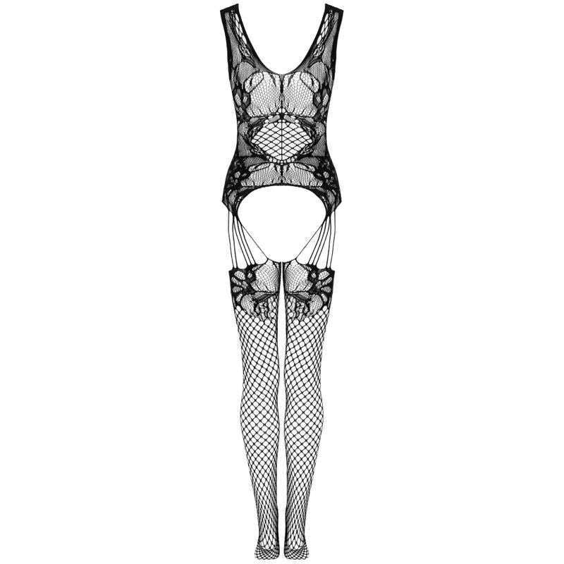 LIVCO CORSETTI FASHION - BODYSTOCKING JULOVE NEGRO TALLA ÚNICA