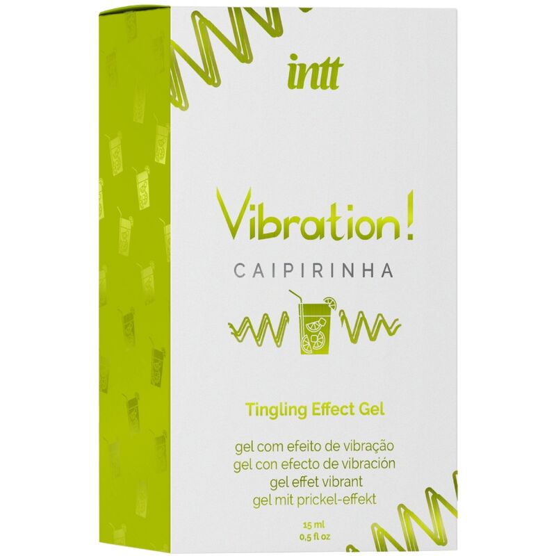 INTT - POTENTE ESTIMULANTE ÍNTIMO CAIPIRINHA GEL LIQUIDO VIBRANTE 15 ML