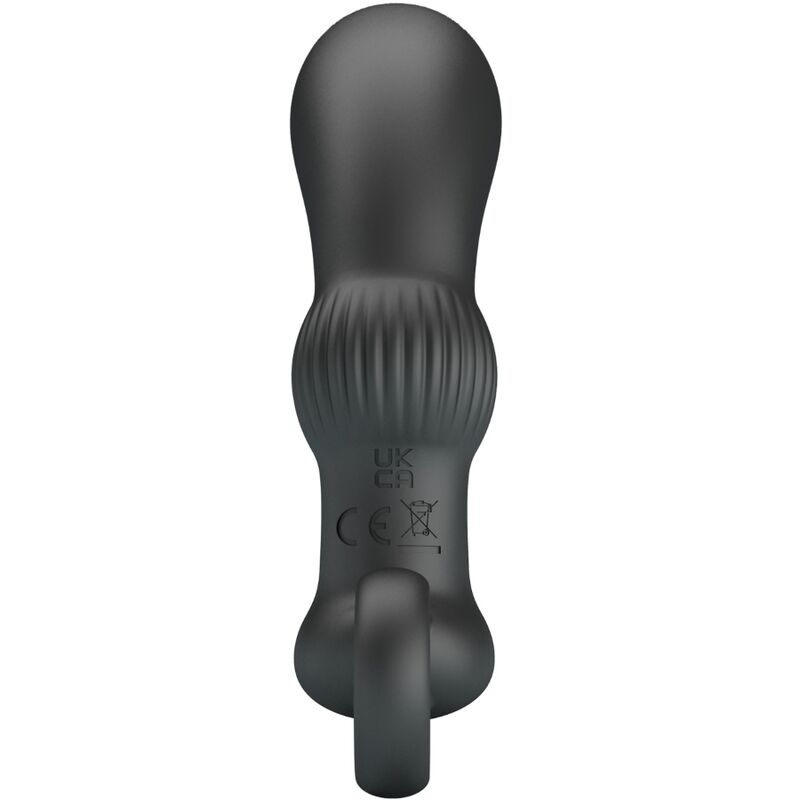 PRETTY LOVE - MASAJEADOR ANAL CON VIBRADOR CAYLA NEGRO