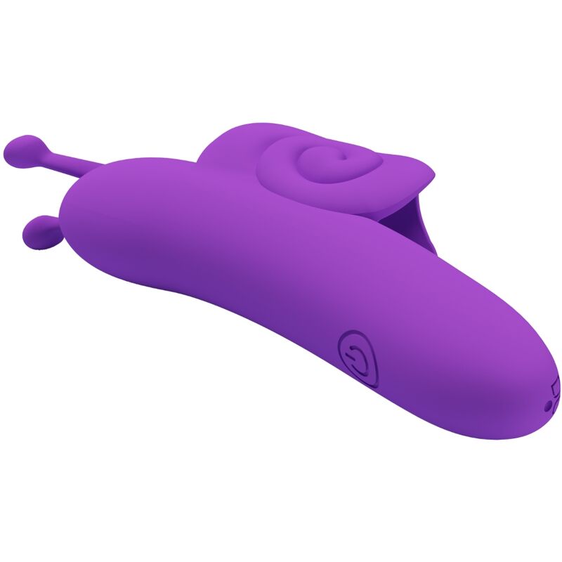 SNAIL ESTIMULADOR DE DEDO ROXO PODEROSO