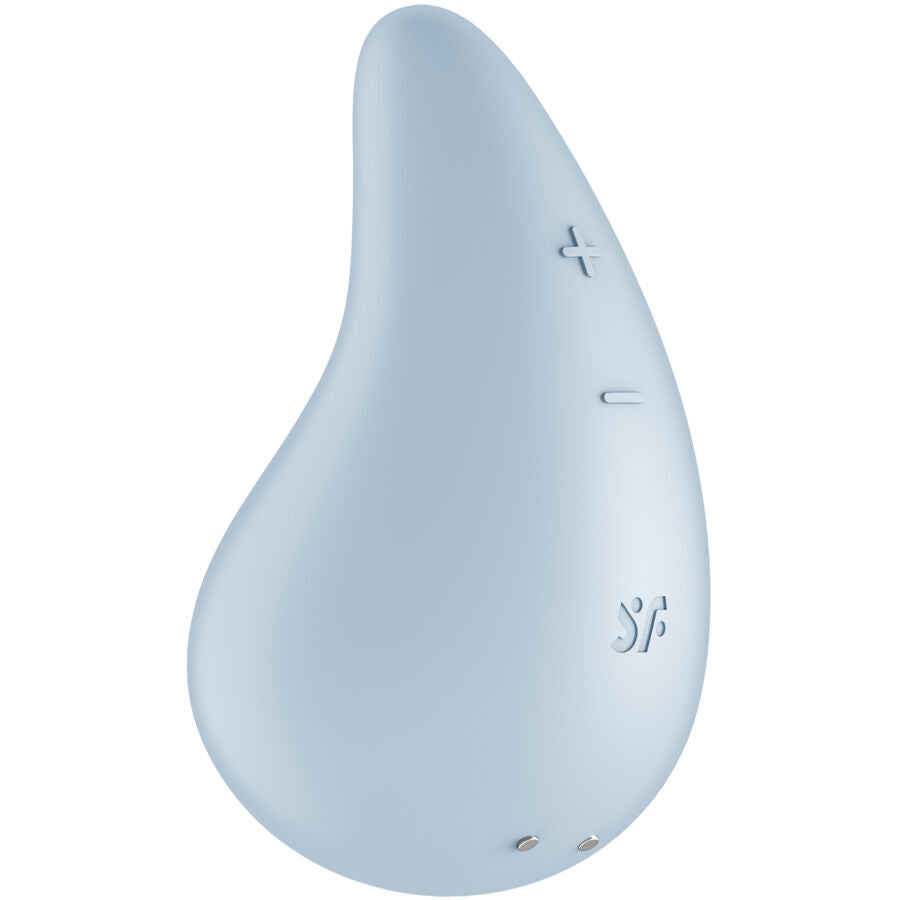 SATISFYER - VIBRADOR GOTA DE ROCÍO BLANCO PARA APOYAR