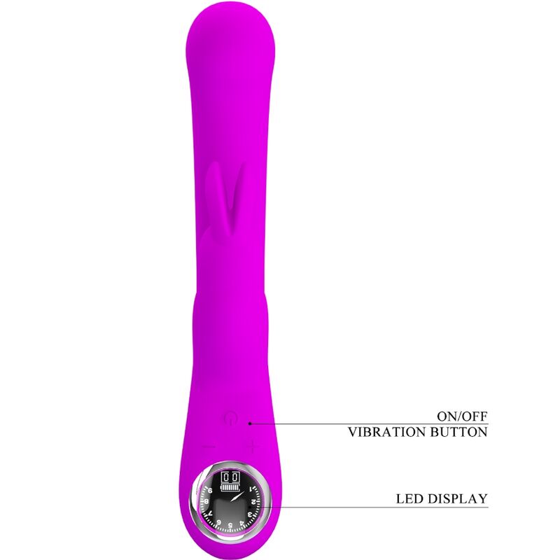 PRETTY LOVE - ESTIMULADOR VIBRADOR PÚRPURA SKYLAR