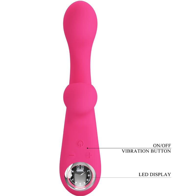 PRETTY LOVE - ESTIMULADOR VIBRADOR SKYLAR ROSA