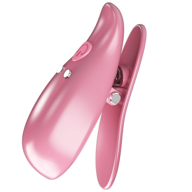 PRETTY LOVE - LEAF VIBRATING PINK TONGS