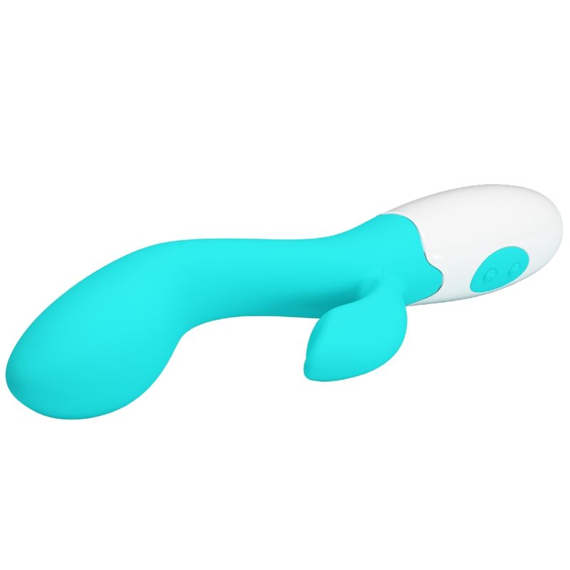 PRETTY LOVE - BRIGHT AQUA GREEN G-SPOT VIBRATOR