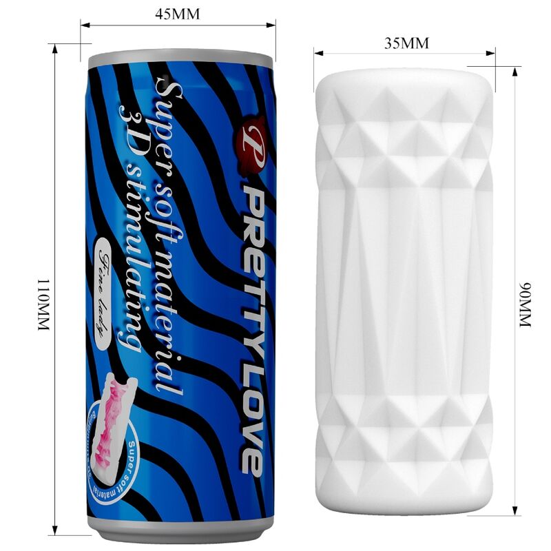PRETTY LOVE - ESTIMULADOR 3D LATA MODELO 2