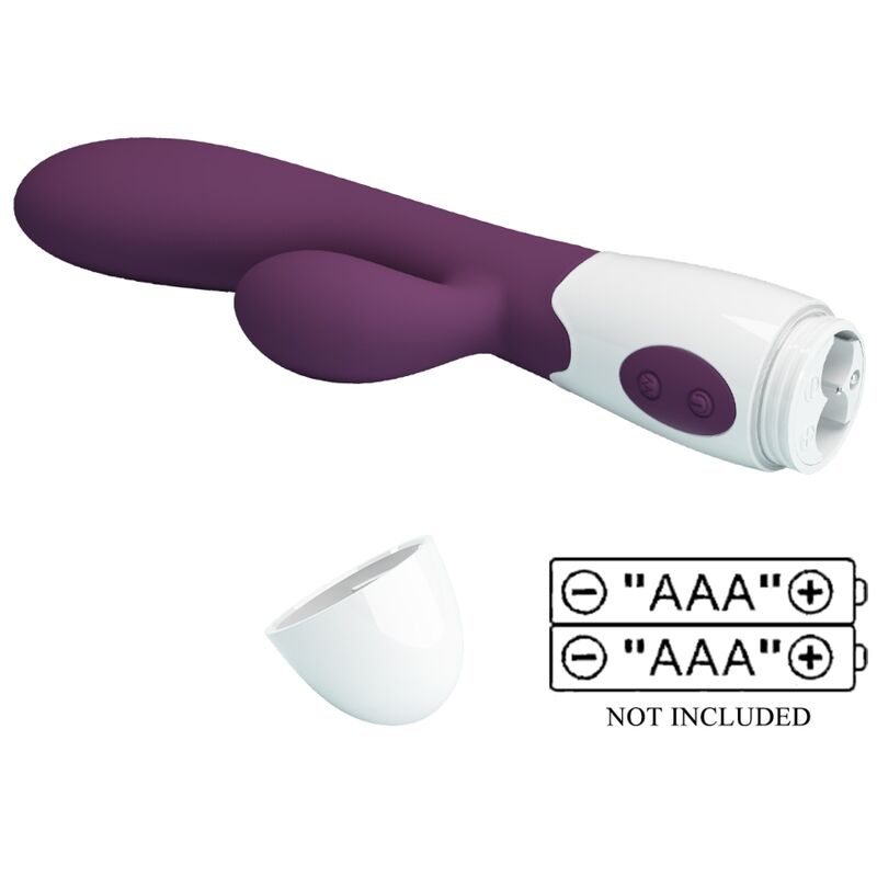 PRETTY LOVE - VIBRADOR PUNTO G CONEJITO ALVIS Y MORADO