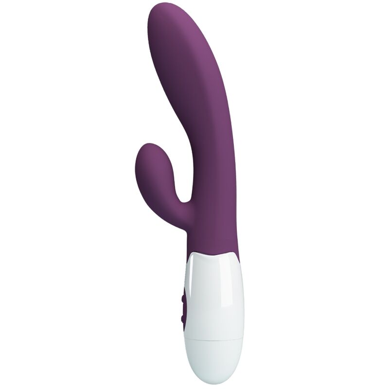PRETTY LOVE - VIBRADOR PUNTO G CONEJITO ALVIS Y MORADO