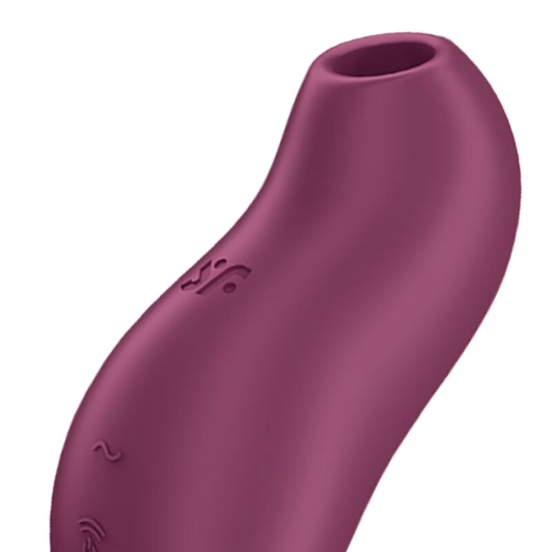 SATISFYER - POCKET PRO 1 ESTIMULADOR DE CLÍTORIS GRANATE