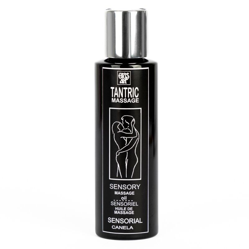 EROS-ART - ACEITE DE MASAJE TÁNTRICO NATURAL Y CANELA AFRODISIACO 100 ML
