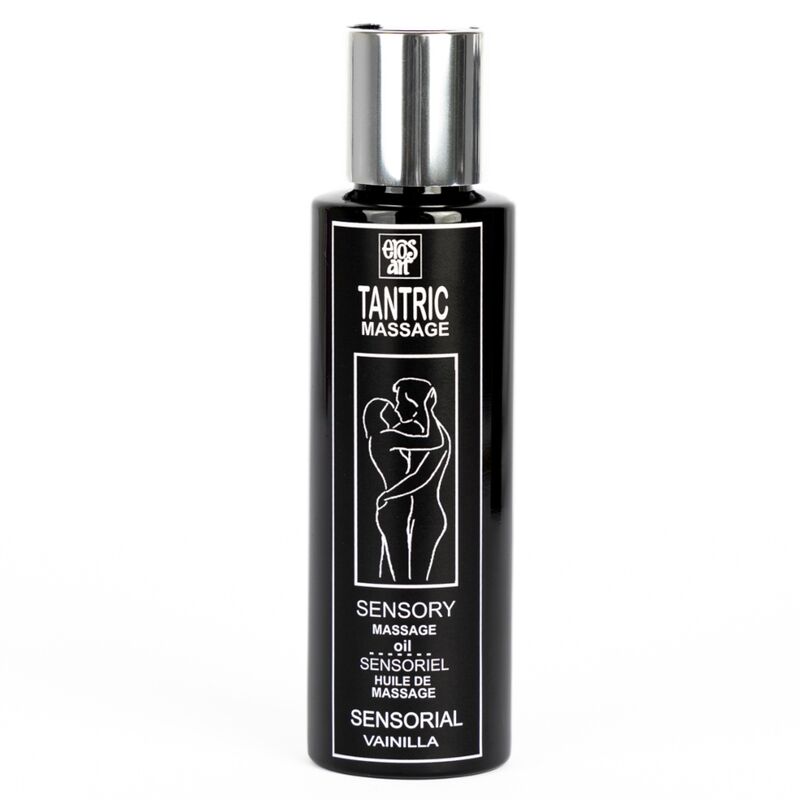 EROS-ART - ACEITE DE MASAJE TÁNTRICO NATURAL Y AFRODISÍACO DE VAINILLA 100 ML